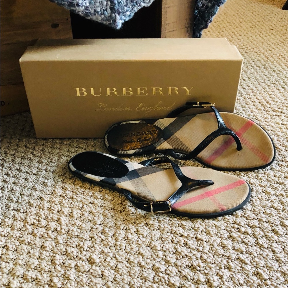Burberry Flip Flops